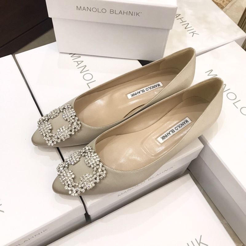 Manolo Blahnik flat shoes